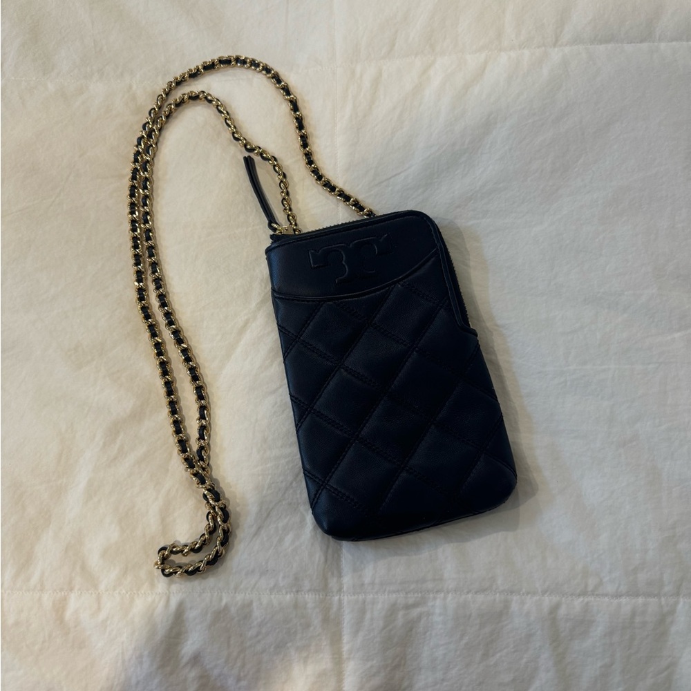 Tory Burch Leather Phone Bag